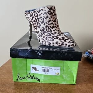 Sam Edelman Leopard Print Heels